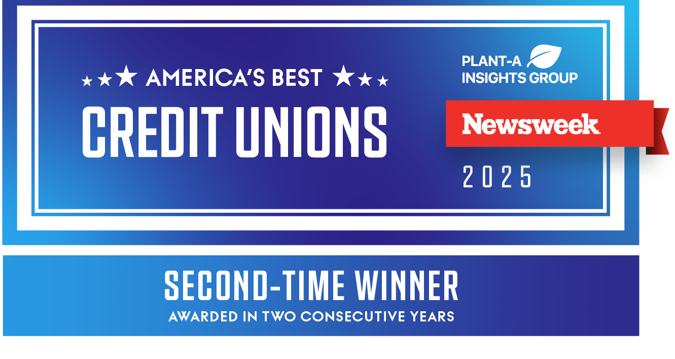 Newsweek Award Badge | Team One Credit Union